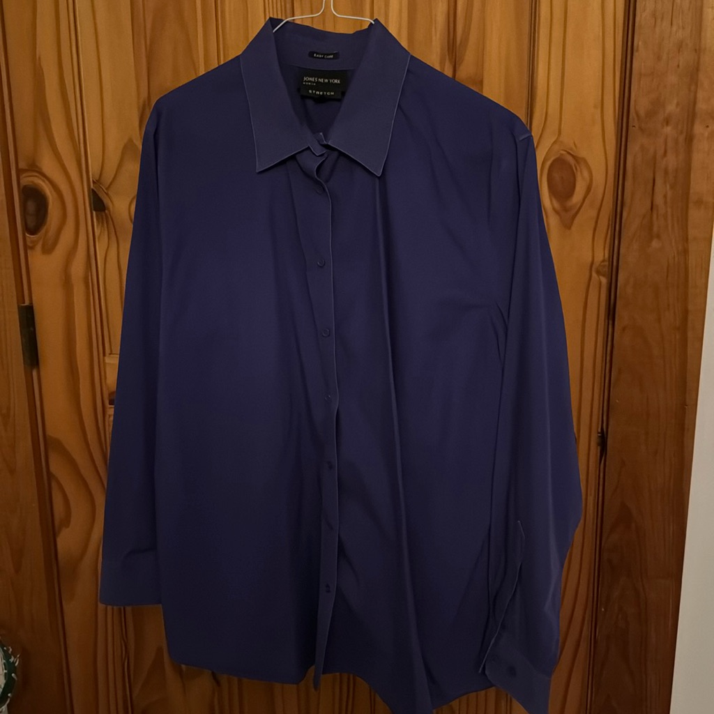 Jones New York Blouse Purple 3x
